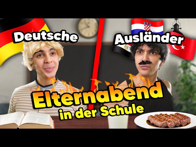 Deutsche vs Ausländer beim Elternabend 😳😂 |  Mohi__07