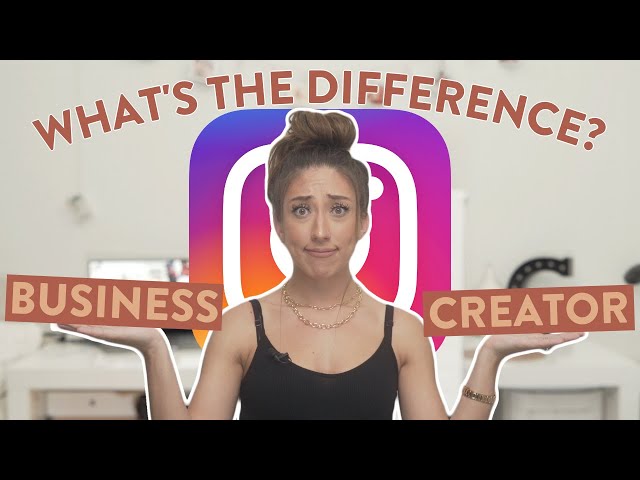 WHATS THE DIFFERENCE BETWEEN A BUSINESS & CREATOR ACCOUNT ON INSTAGRAM? | Which on should YOU have?