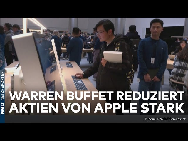 USA: Warren Buffett reduziert Anteile von Apple erheblich! Geldreserven wachsen weiter!