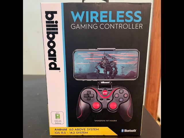 A under $10 game  controller ??!!  billboard wireless gaming controller review 2023
