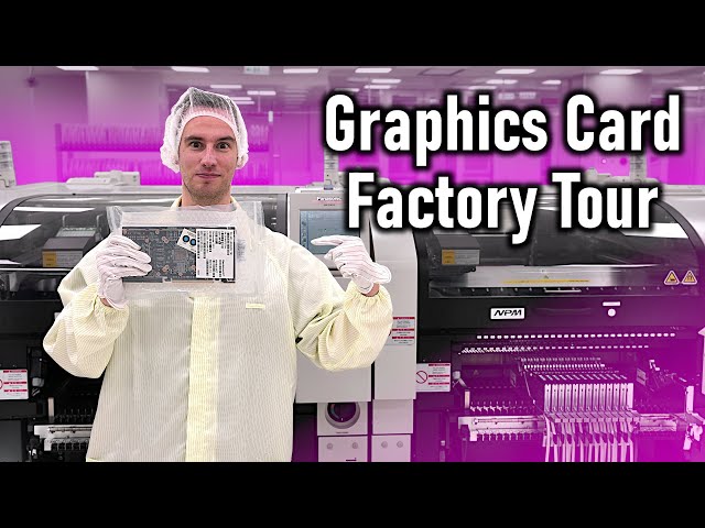 How Graphics Cards are made - Insane PowerColor Factory Tour