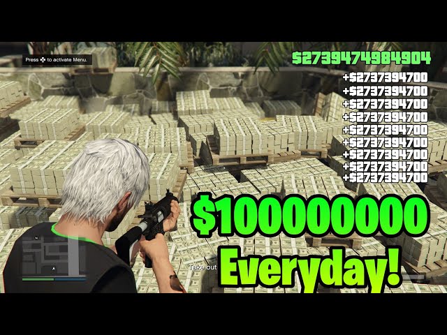 Make $100,000,000 Everyday In GTA 5 Online (ps4,ps5,xbox & PC)