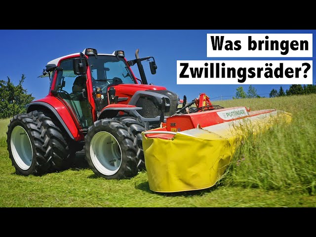 Was bringen Zwillingsräder am Traktor? | Traktor-Technik am Freitag