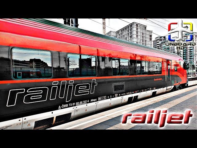 TRAIN TRIP REPORT | OBB Railjet | PERFECT for INTERRAIL ツ | Vienna to Budapest