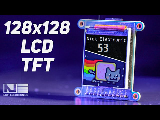 STM32 + LCD TFT = Display Any Data