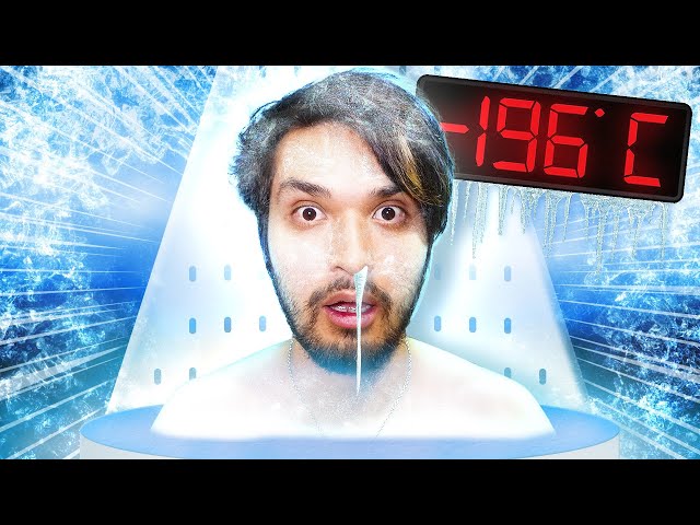 I Froze Myself at -196℃ in Japan | First Time Cryotherapy (-320°F)