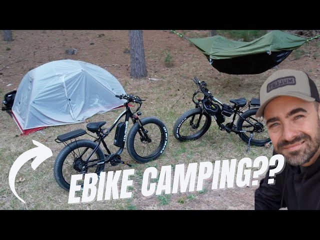 We Go Camping But On Electric Bikes (RX02)!