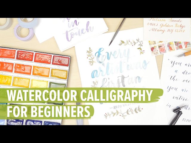 Watercolor Calligraphy For Beginners