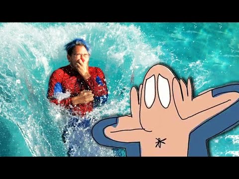 SPIDERS CAN'T SWIM!!
