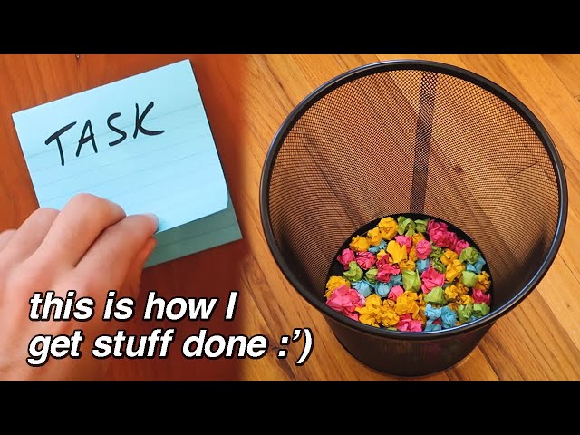 post-it note organization hacks 📒📘📕 (how I get everything done!)