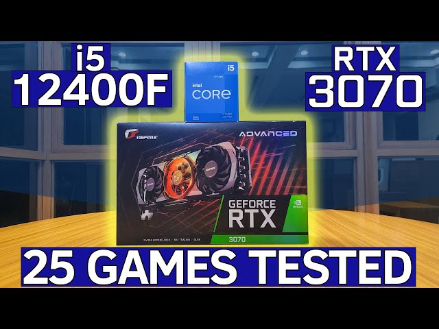 RTX 3070 + i5 12400F | 25 in-game tool benchmarks | 1080p vs 1440p |