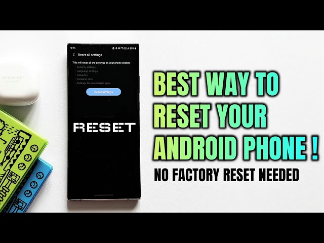 This is the best way to reset your android phone if you face any issues !