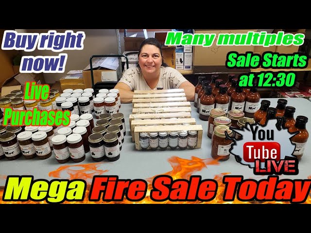 Live Mega Fire Sale Buy Direct From Me. All Brand New Items Amish goods, Clothing, home décor & more