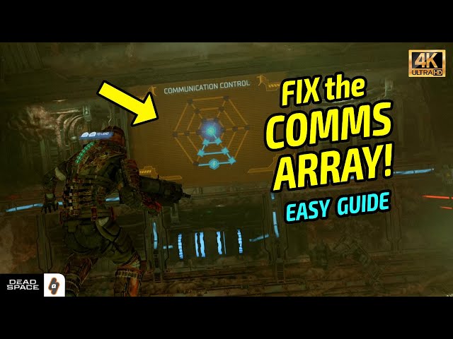 EASY GUIDE: How to solve the Comms Array Puzzle in Chapter 8 | Dead Space Remake Walkthrough