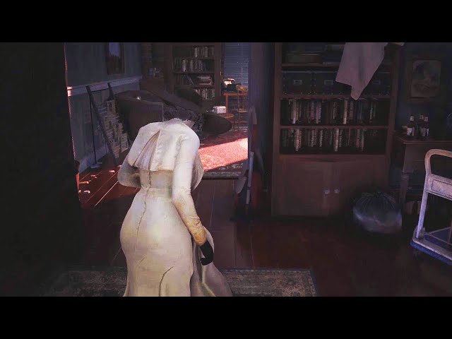 Lady Dimitrescu Playing Gameplay RE8 Village & Сhase Nemesis - Resident Evil 3 Remake Mod