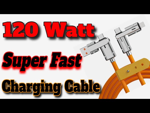 120 Watt Multi Port USB C Heavy Duty Charging Cable Review