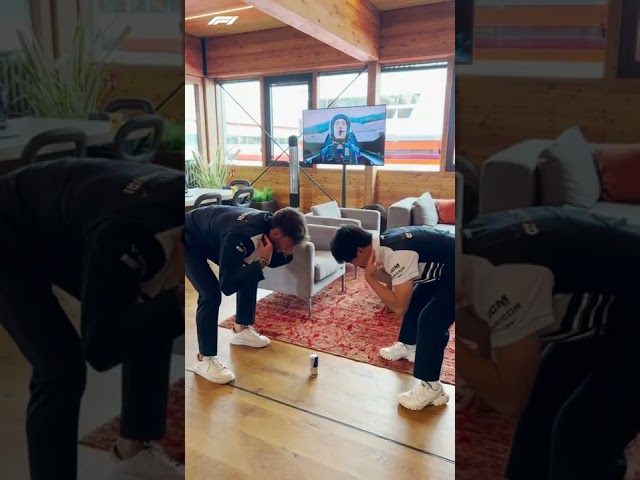 Pierre Gasly & Yuki Tsunoda try the Couples’ Cup Challenge!