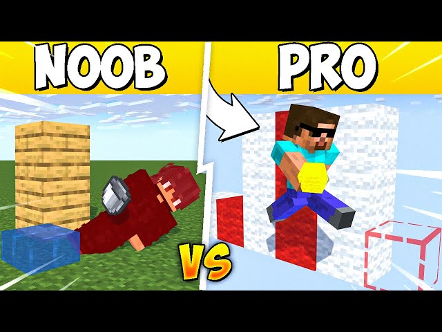 NOOB VS PRO: INSANE SKILL CHALLENGE in Minecraft