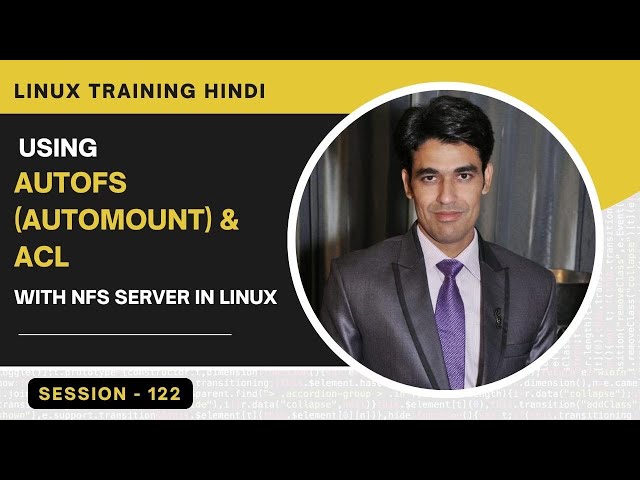Session-122 | Using AutoFS (Automount) & ACL With NFS Server in Linux | Nehra Classes