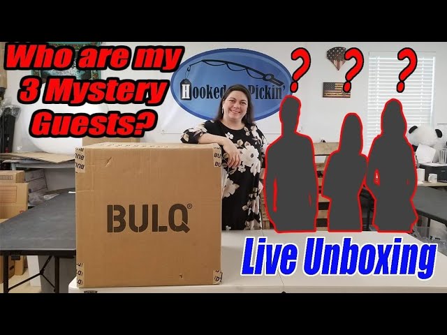 Live Bulq.com Unboxing Q&A Who Are My 3 Mystery Guests? I have 88 Items & I answer Lots of Questions