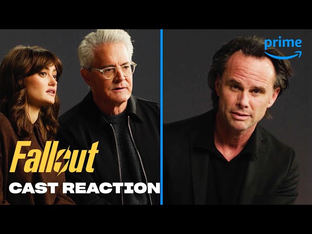 Walton Goggins, Ella Purnell & The Cast Of Fallout React to Scenes | Fallout | Prime Video