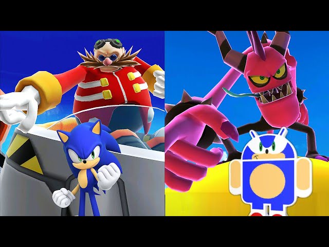 Sonic Dash Gameplay Walkthrough - Sonic vs EGGMAN - Androinc vs ZAZZ!