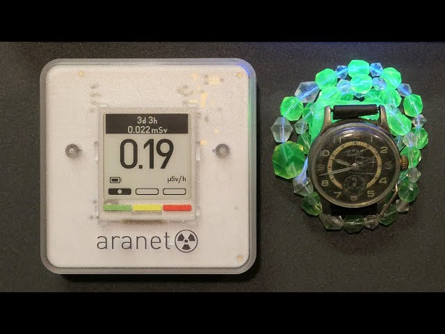 Aranet radiation sensor - test and teardown
