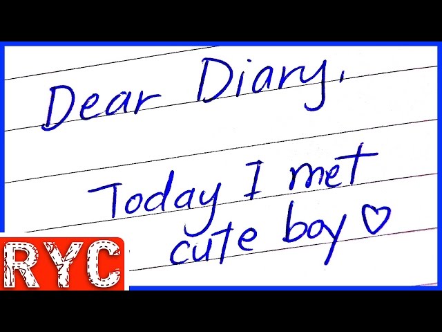Reading YOUR Diary | Reading Your Comments
