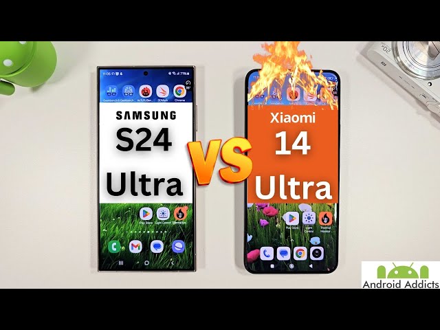 Xiaomi 14 Ultra vs S24 Ultra - AnTuTu Benchmark, GeekBench 6, 3DMark