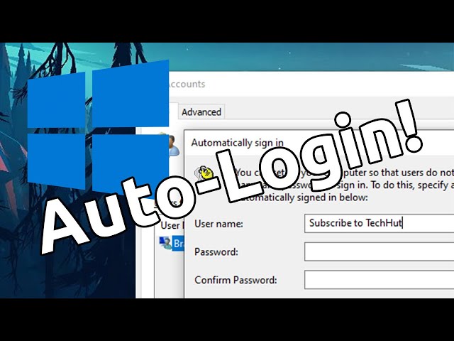 How to Disable Login Screen in Windows 10
