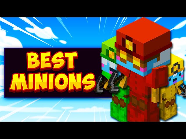 FINDING THE BEST MINIONS SETUP IN HYPIXEL SKYBLOCK!