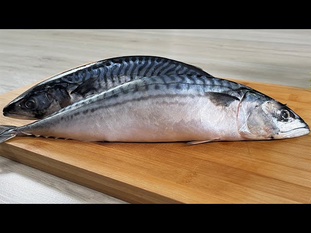 Few people cook mackerel like this! They are so delicious, I make 2 of them! Simple recipe