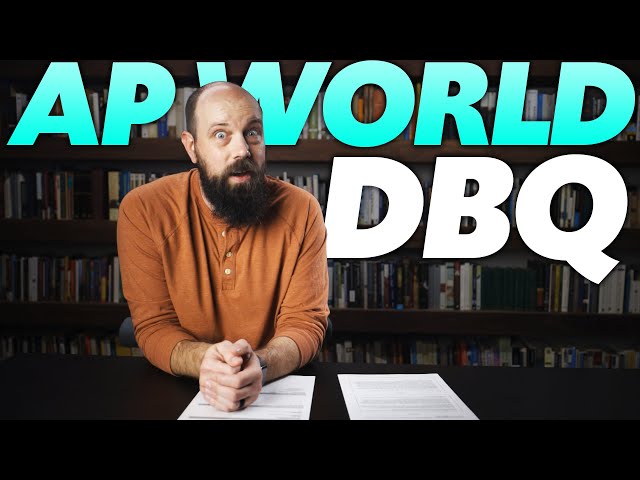 Watch Me PLAN a DBQ for AP World History (and Earn a Perfect Score?)