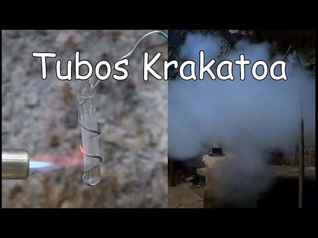 Tubos KRAKATOA (explosiones de vapor)
