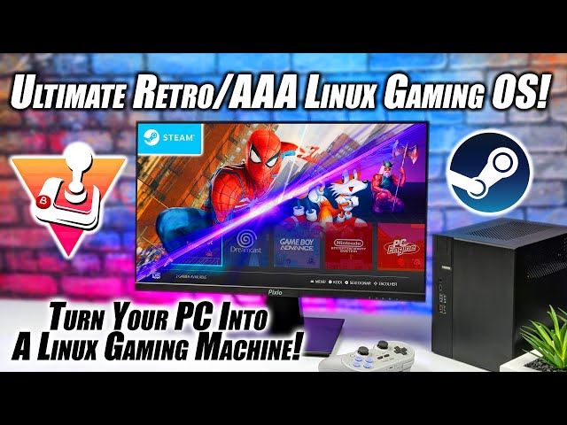 Turn Your Laptop Or PC Into The Ultimate Retro & AAA Linux Gaming Machine!