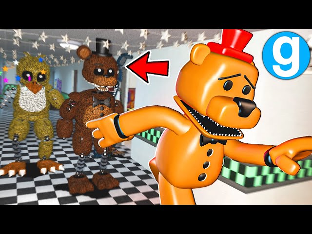 Five Nights at Freddy's Gmod: The Joy of Creation Visits the FNAF Pizzeria!