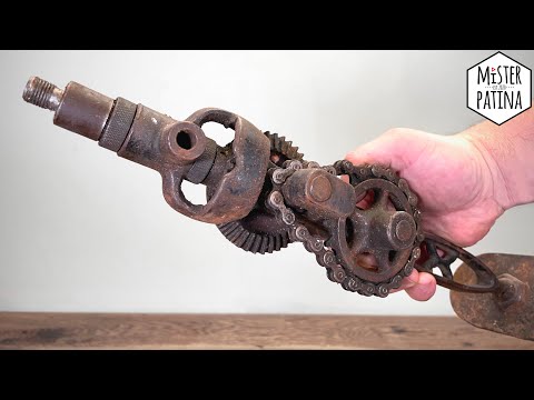 Chain Driven Hand Drill | Restoration