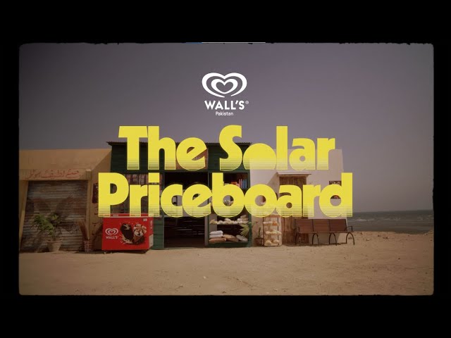 Wall's Pakistan Solar Priceboards
