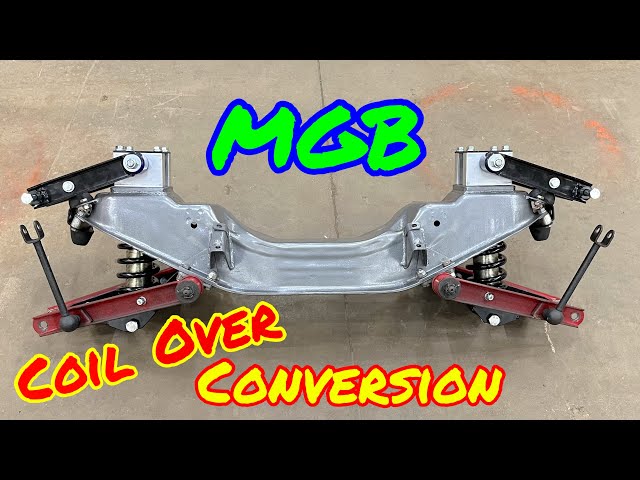 My MGBGT Autocrosser gets a coil over front suspension conversion