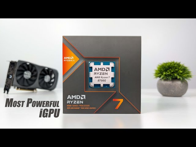 Ryzen 7 8700G First Look, The Most Powerful iGPU Ever! No Graphics Card Needed