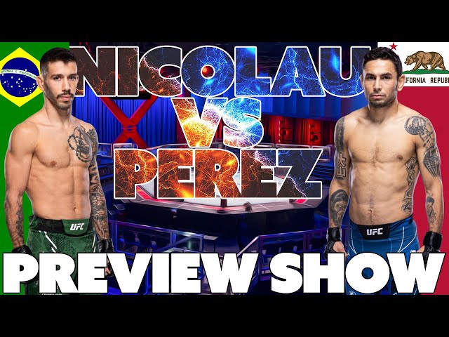 UFC Fight Night: Nicolau vs Perez (Picks and Predictions)