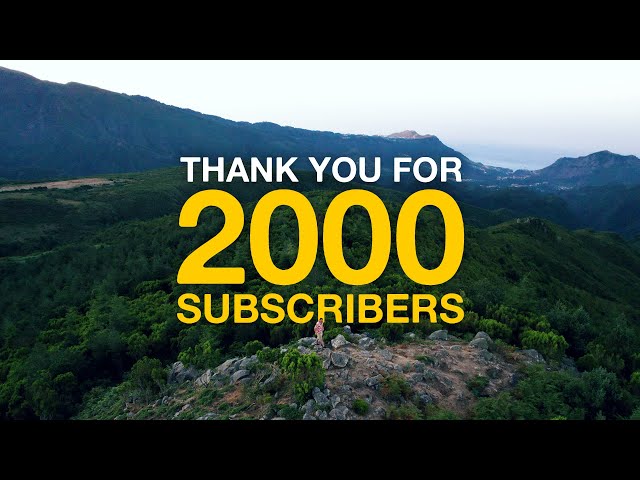 Thank You For 2000 SUBSCRIBERS! feat. Brian Jeff