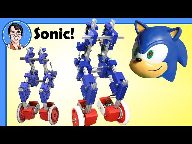 Sonic the Hedgehog Balancing Robot #1