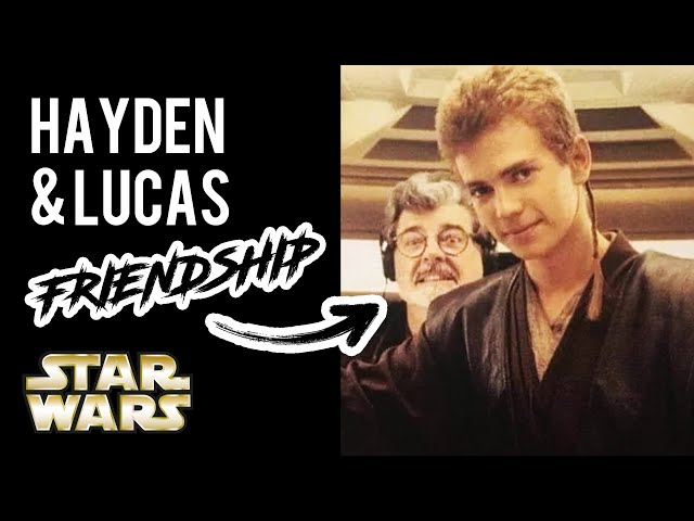 The CLOSE RELATIONSHIP Between Hayden Christensen & George Lucas #darthvader