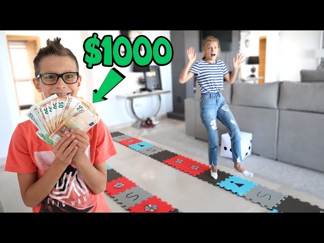 GIANT BOARD GAME CHALLENGE!!! Winner gets $1000!!!!!!
