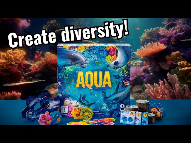 How to play the board game AQUA