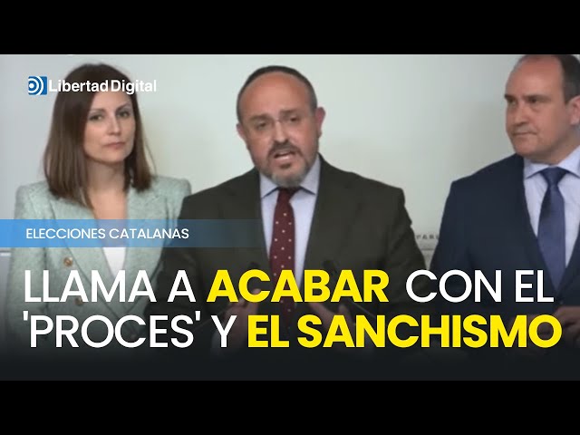 Alberto Fernández llama a acabar con el 'proces' y el sanchismo a la vez en las elecciones