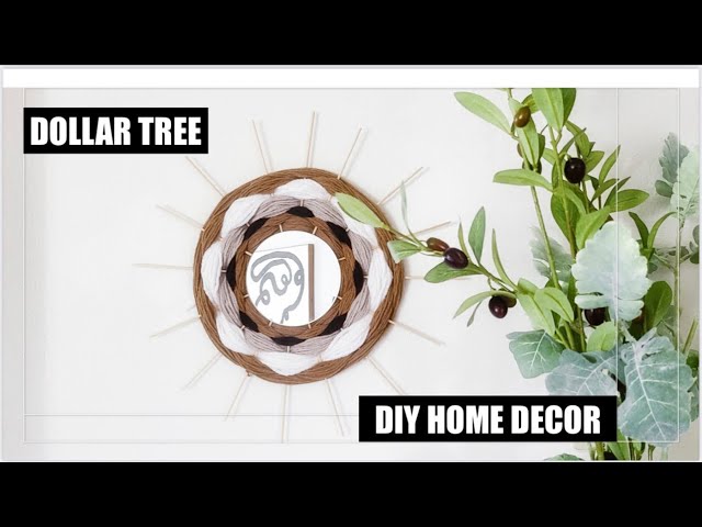 DIY$1  DOLLAr TREE BOHO  ROOM DECOR     (affordable & easy) 2022