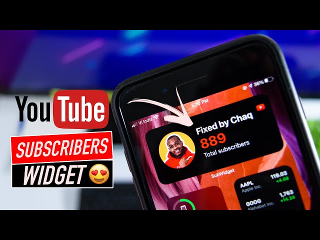 YouTube Subscribers Count Widget is Finally Here![NEW METHOD]
