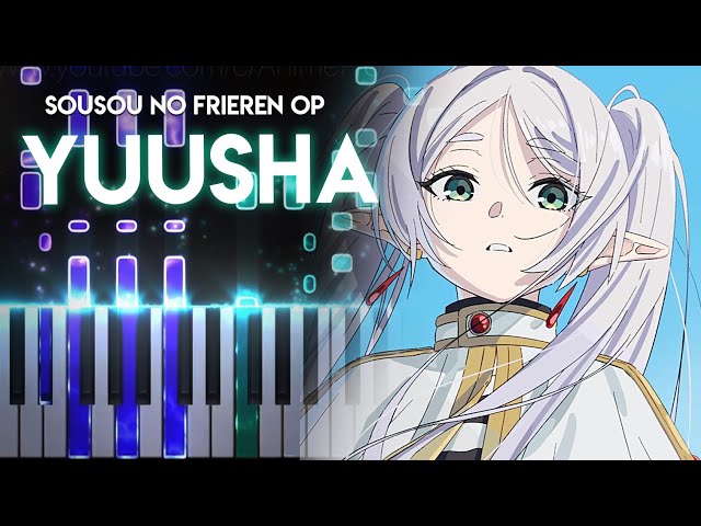 Yuusha/勇者 - Sousou no Frieren OP | YOASOBI (piano)
